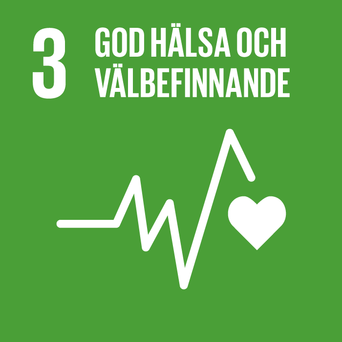 Globalt mål 3: God hälsa & välbefinnande